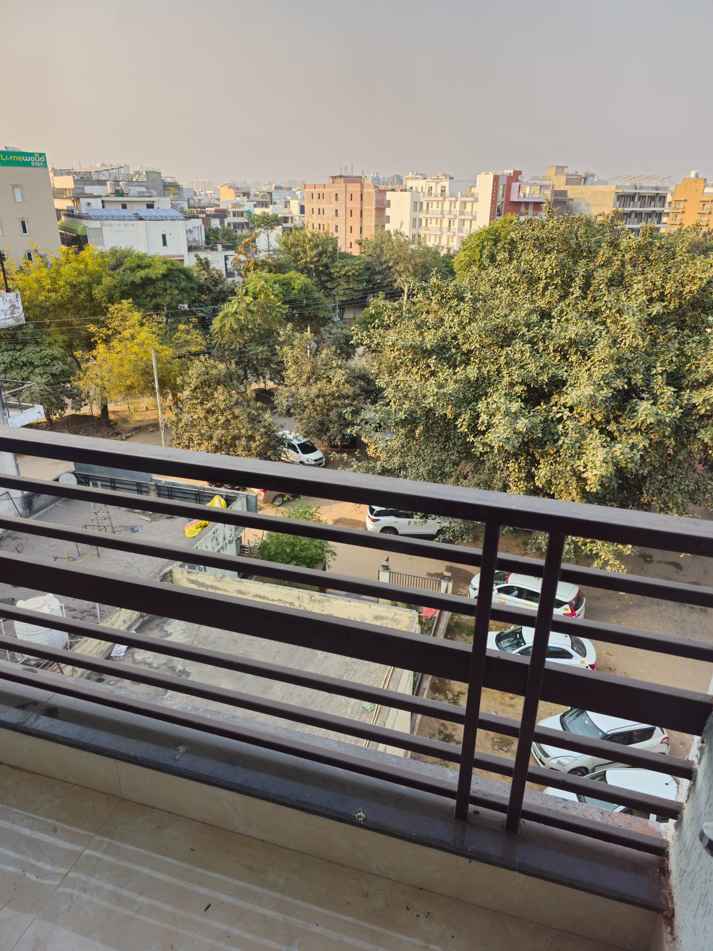 Balcony View at Star Stayz Sector 52